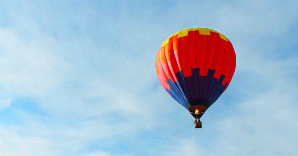 CAP hot air balloon