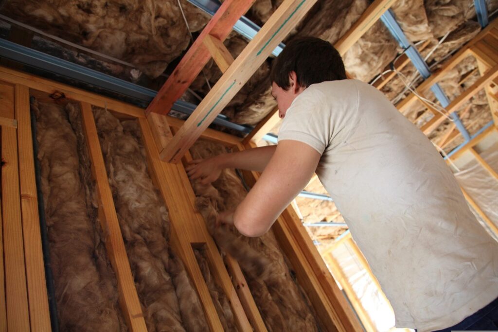 Insulating a home